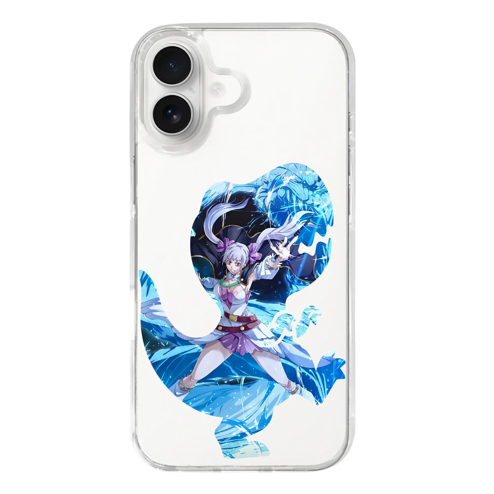 ブラッククローバー グッズ ノエル・シルヴァ - iPhone 17シリーズ 透明スマホケース – 薄型・耐衝撃・精密フィット保護カバー